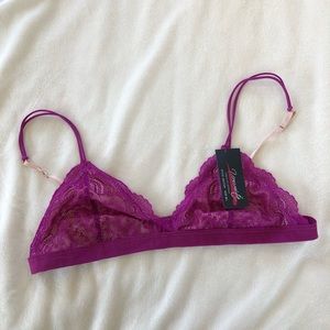 Magenta Bralette NWT